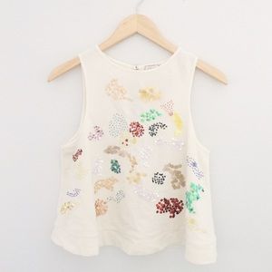 Anthropologie sleeveless top